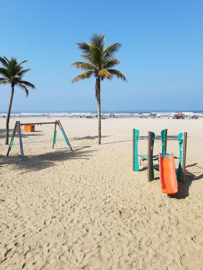 Apartamento Beira-Mar Na Praia Da Aviacao Praia Grande  Kültér fotó